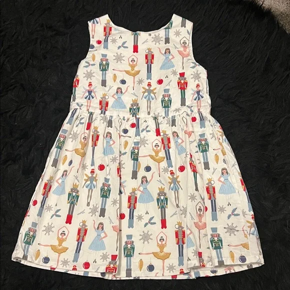 Carters Nutcracker Ballet Print Dress - Picture 1 of 4